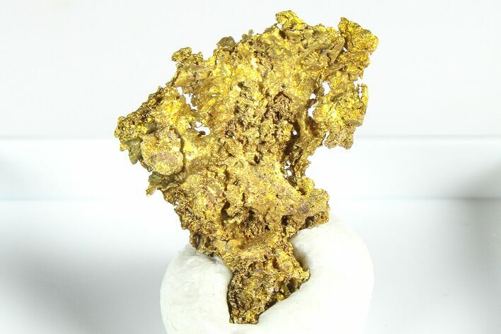 Rare Tongxinite on Native Copper - Germany #379772